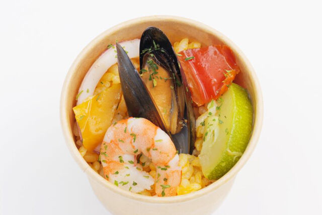 【温まる】地中海風シーフードパエリア