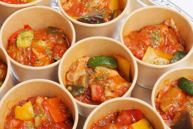 【温まる】チキンのラタトゥイユ仕立て