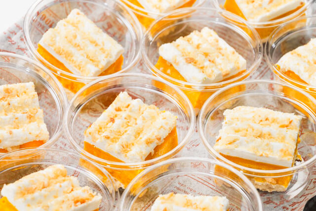 カボチャのタルト