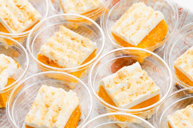 カボチャのタルト