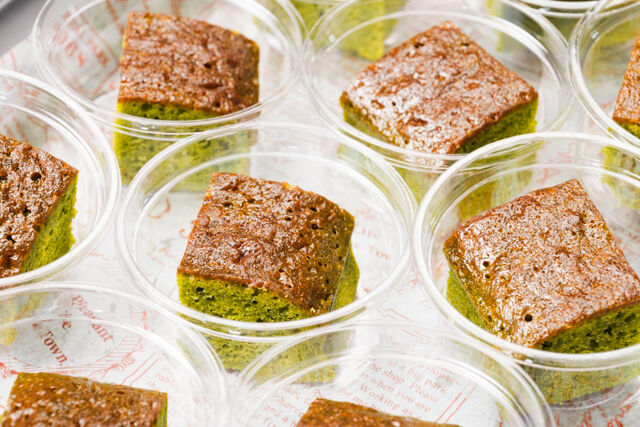 抹茶のブラウニー