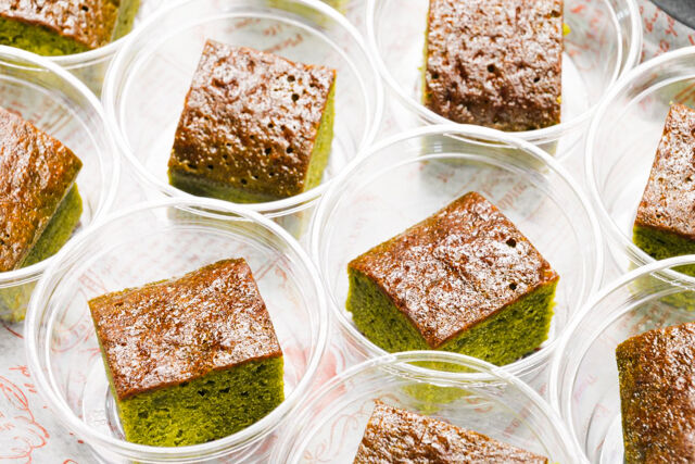 抹茶のブラウニー