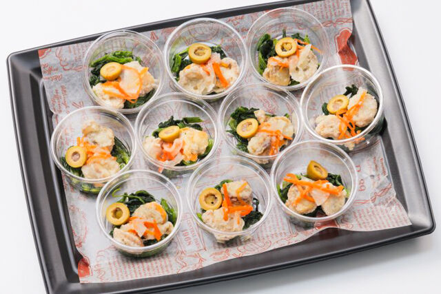 グランド・ディッシュ（福岡店）-ホタテのマリネとアンチョビオリーブ