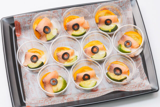 グランド・ディッシュ（福岡店）-スモークサーモン＆2種類のズッキーニ