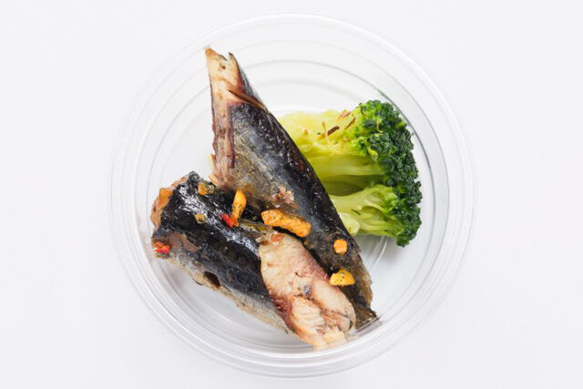 オイルサーディン＆ブロッコリー