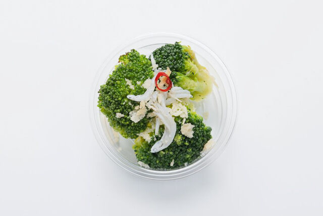 ブロッコリーとシラスのアーリオオーリオ