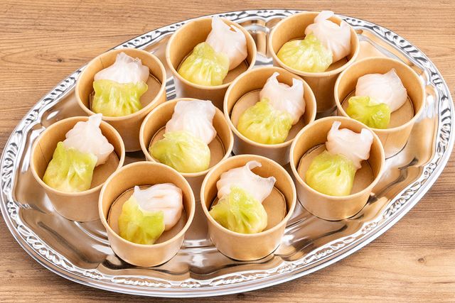 グランド・ディッシュ（福岡店）-【温まる】蒸し餃子の2種盛り合わせ