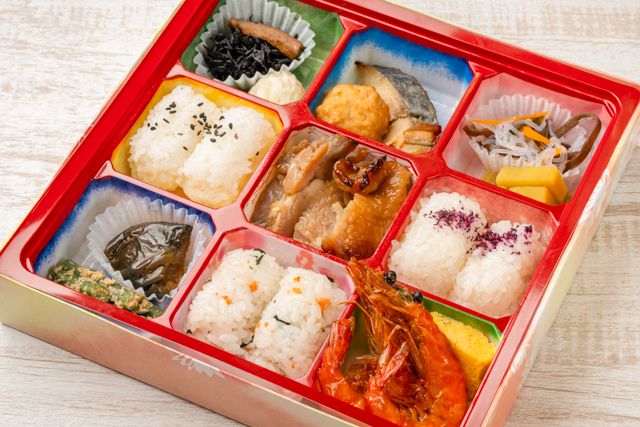 おもてなし亭-彩り9マス弁当（照り焼きチキン）