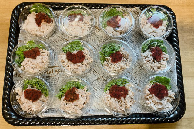豚肉の冷しゃぶサラダ