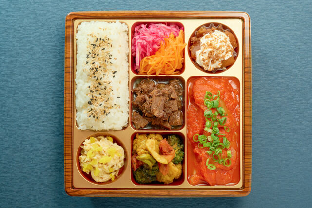 meli melo（静岡店）-鶏もも肉と野菜のトマト煮込みーPlat pouletー
