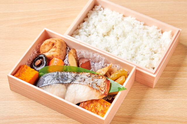 佃浅-【佃浅2段膳】トロける炙りサワラ江戸甘味噌漬け