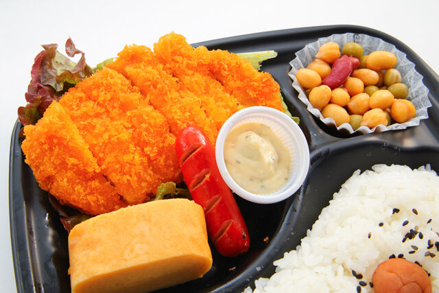 勇往邁進-チキンカツ弁当