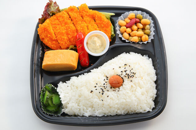 勇往邁進-チキンカツ弁当