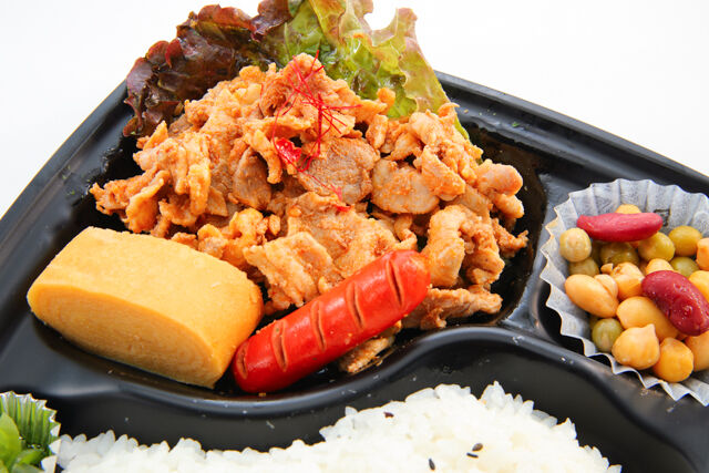 勇往邁進-豚のうま辛弁当