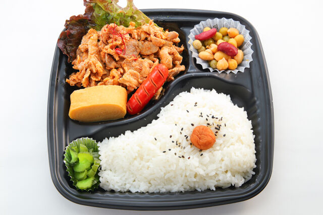 勇往邁進-豚のうま辛弁当