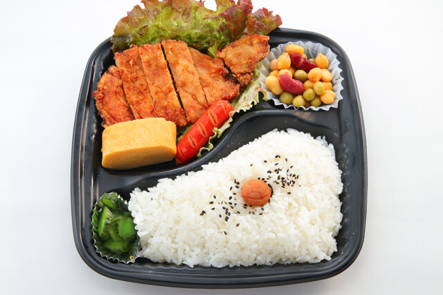 勇往邁進-豚のからあげ弁当