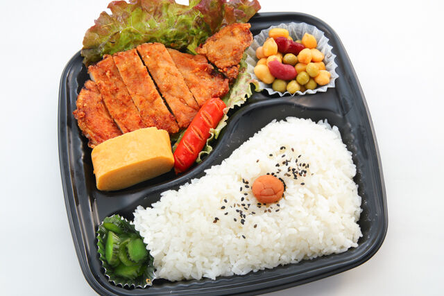 勇往邁進-豚のからあげ弁当