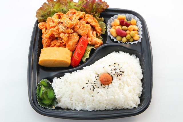 勇往邁進-ヤンニョムポーク弁当