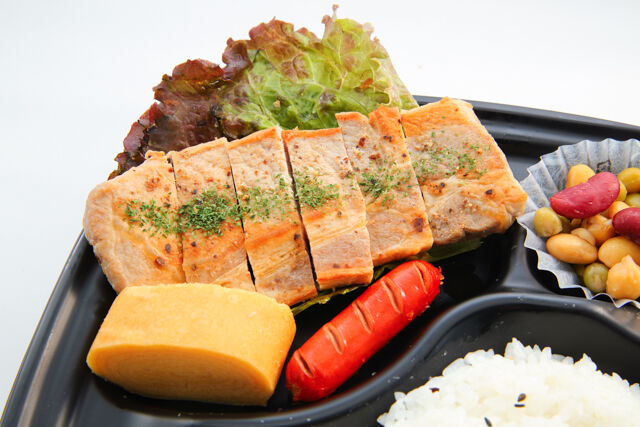 勇往邁進-トンテキ弁当