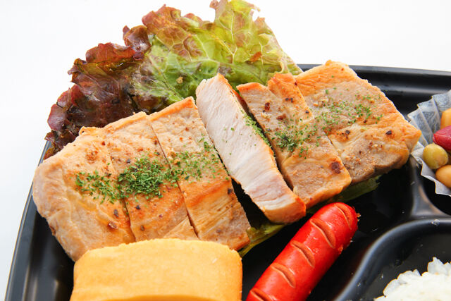 勇往邁進-トンテキ弁当