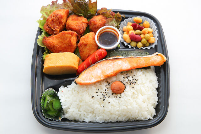 勇往邁進-ムネから・焼き鮭弁当