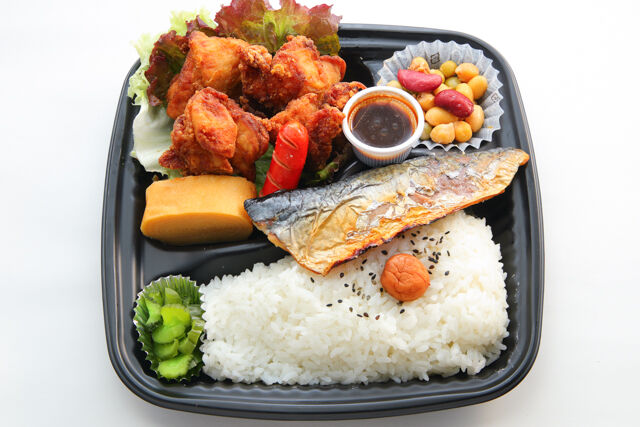 勇往邁進-モモから・焼きサバ弁当
