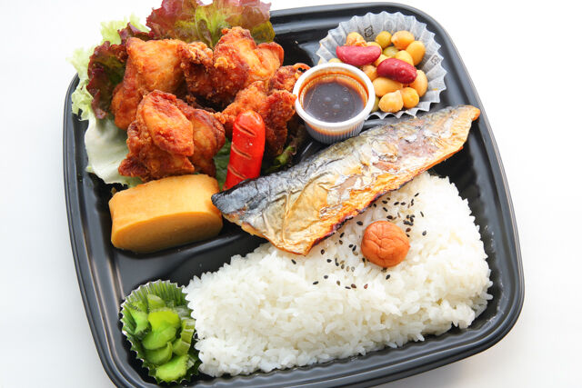 モモから・焼きサバ弁当