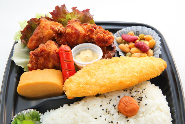 勇往邁進-モモから・白身魚弁当