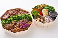 クック井上。監修【京風焼肉 旦那衆】（東京店）-京風焼肉御膳 上ロース＆カルビ