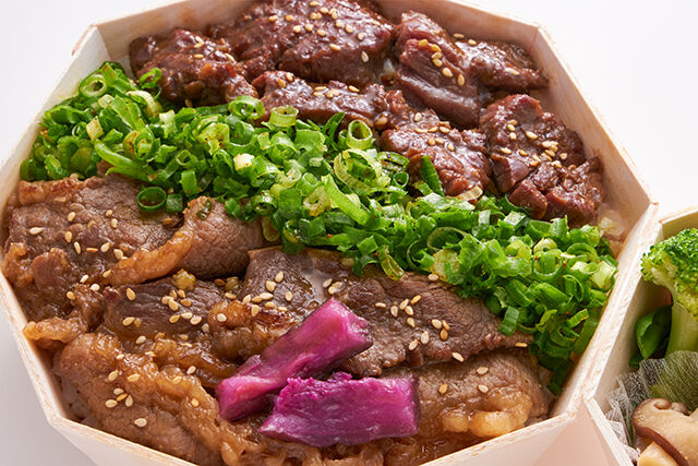 クック井上。監修【京風焼肉 旦那衆】（東京店）-京風焼肉御膳 ハラミ＆カルビ