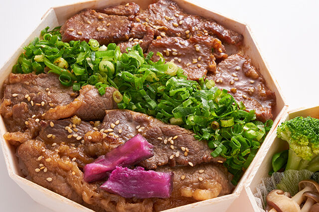 クック井上。監修【京風焼肉 旦那衆】（東京店）-京風焼肉御膳 上ロース＆カルビ