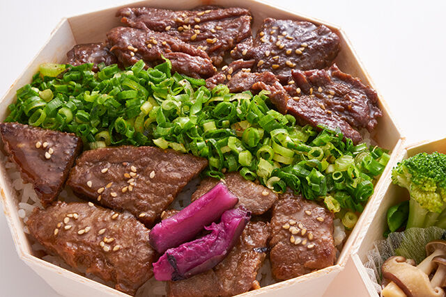 クック井上。監修【京風焼肉 旦那衆】（東京店）-京風焼肉御膳 ハラミ＆上ロース