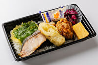 お米屋の弁当俵屋-【お米の俵屋】鮭のっけ弁当