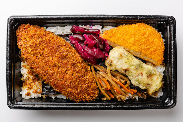 お米屋の弁当俵屋-【お米の俵屋】自家製おかか香るのり弁当