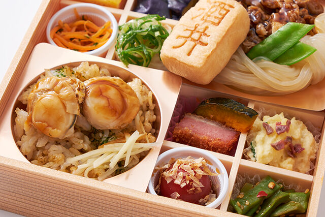酒井商会（兵庫店）-帆立と牛すきのWごはん御膳