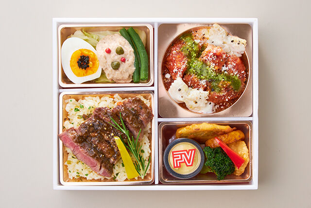 ポンテベッキオ（東京店）-ステーキのリゾピラフ＆カツレツのトマトソース煮込み