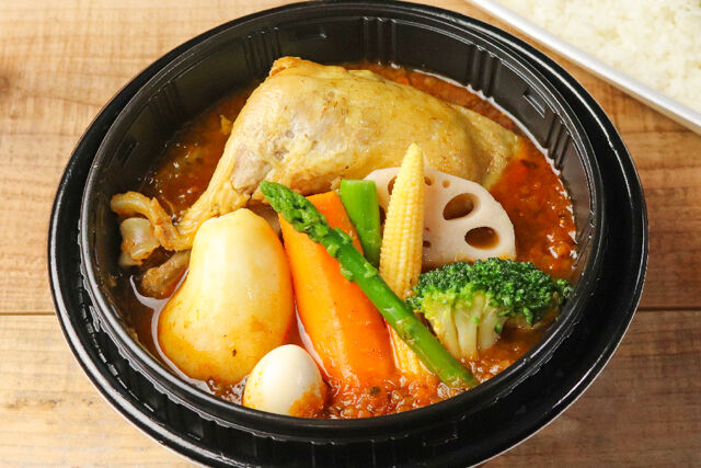 北海道スープカレー SAMA-【温まる】SAMAチキンレッグカリー