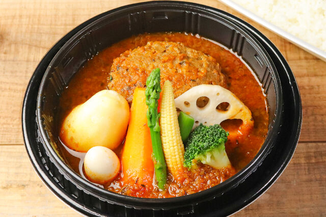 北海道スープカレー SAMA-【温まる】SAMAハンバーグカリー