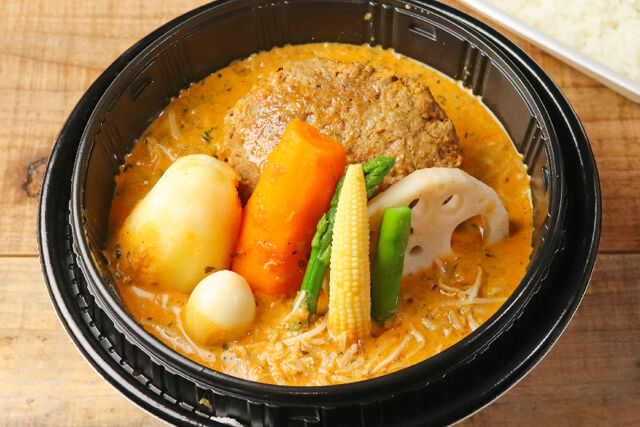 北海道スープカレー SAMA-【温まる】SAMAハンバーグココナッツカリー