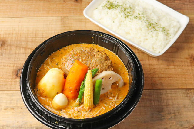 【温まる】SAMAハンバーグココナッツカリー