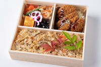 おもてなしの心 三心（低価格ブランド）-自家製ダレの味噌カツと炊き込み御膳