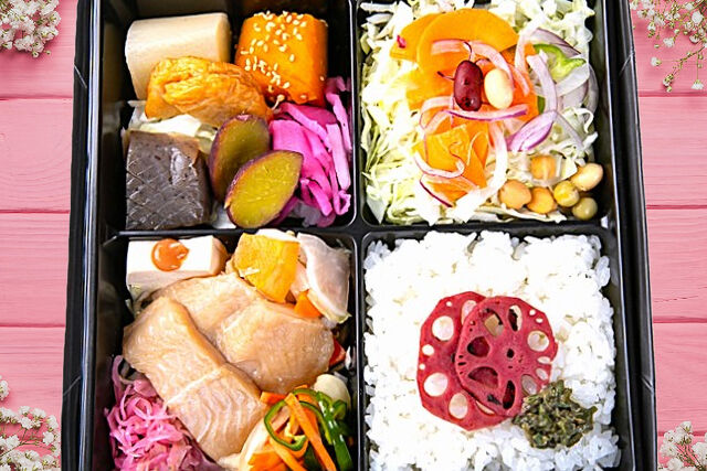 たかまさ農園-農園弁当 白身魚の南蛮漬け
