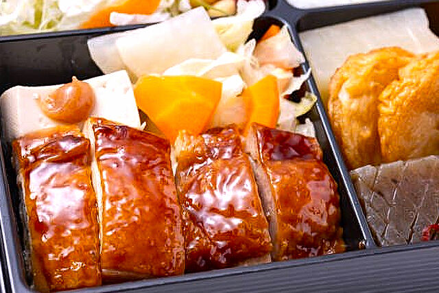 たかまさ農園-農園弁当 鶏肉の照り焼き