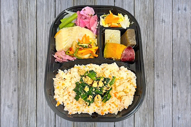 たかまさ農園-彩り弁当 白身魚の南蛮漬け