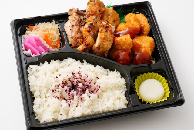 網焼きチキン＆チキンカツ弁当