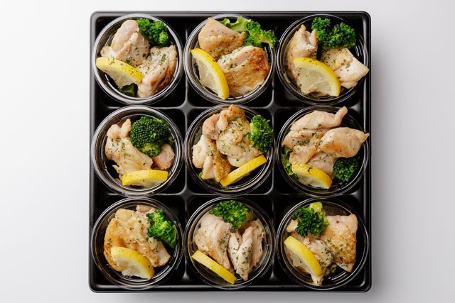 【カップ】若鶏とブロッコリーの檸檬グリル