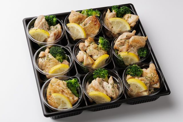 【カップ】若鶏とブロッコリーの檸檬グリル