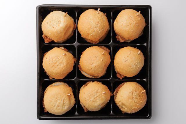 【カップ】三元豚ヒレかつミニバーガー