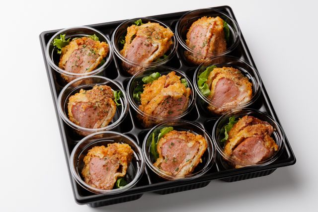 和洋折衷料理ボンド-【カップ】合鴨かつ～バルサミコソース添え～