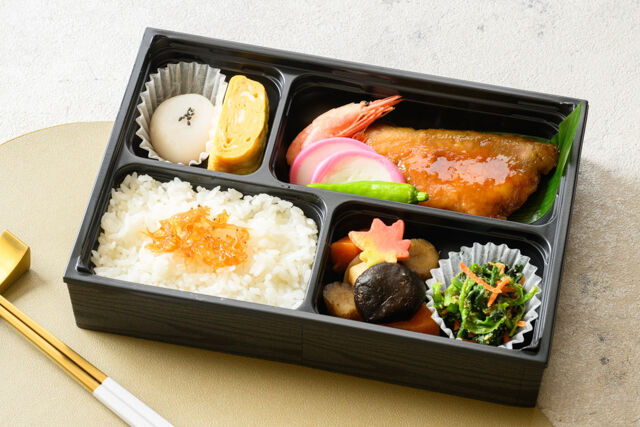 ぶりの照り焼き弁当